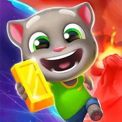 Download Talking Tom Time Rush MOD [Unlimited money/coins] + MOD [Menu] APK for Android