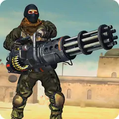 Download Desert Gunner Machine Gun Game MOD [Unlimited money] + MOD [Menu] APK for Android