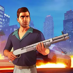Download Gangster Crime: Theft City MOD [Unlimited money/coins] + MOD [Menu] APK for Android