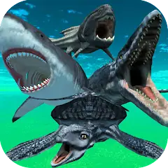 Download Dino Battle Arena Jurassic Sea MOD [Unlimited money/gems] + MOD [Menu] APK for Android