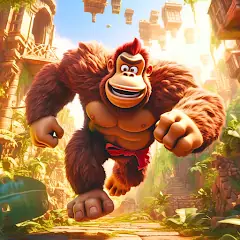 Monkey jungle run kong banana