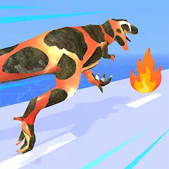 Download Dino Evolution Run 3D MOD [Unlimited money] + MOD [Menu] APK for Android