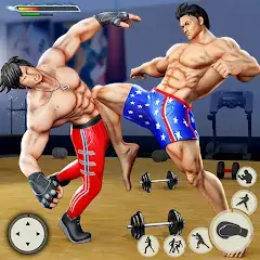 Download Bodybuilder GYM Fighting Game MOD [Unlimited money/coins] + MOD [Menu] APK for Android