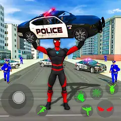 Download Spider Miami Rope Hero Ninja MOD [Unlimited money/gems] + MOD [Menu] APK for Android