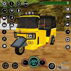 Download Tuk Tuk Auto Rickshaw Game Sim MOD [Unlimited money/gems] + MOD [Menu] APK for Android