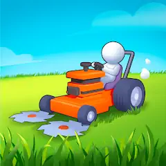 Download Stone Grass: Mowing Simulator MOD [Unlimited money/gems] + MOD [Menu] APK for Android