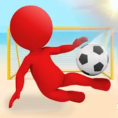 Download Crazy Kick! Fun Football game MOD [Unlimited money] + MOD [Menu] APK for Android