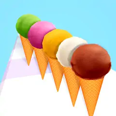 Ice Cream Stack Games Runner