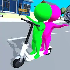 Download Scooter Taxi MOD [Unlimited money/gems] + MOD [Menu] APK for Android