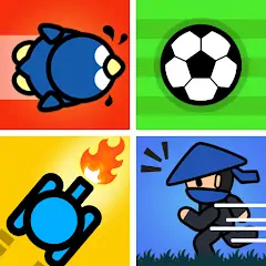 Download 2 Player Games : Red vs Blue MOD [Unlimited money/gems] + MOD [Menu] APK for Android