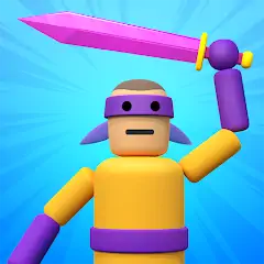 Download Ragdoll Ninja: Sword Fight MOD [Unlimited money/coins] + MOD [Menu] APK for Android