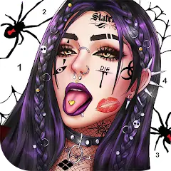 Download Dark, Horror Color by Number MOD [Unlimited money/coins] + MOD [Menu] APK for Android