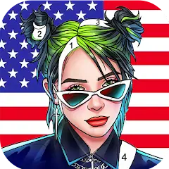 Download American Color, Coloring Games MOD [Unlimited money/gems] + MOD [Menu] APK for Android
