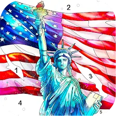 Download 4th of July Coloring Games MOD [Unlimited money/gems] + MOD [Menu] APK for Android