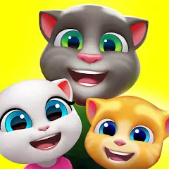 Download My Talking Tom Friends MOD [Unlimited money] + MOD [Menu] APK for Android