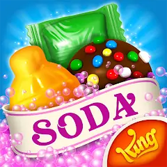 Download Candy Crush Soda Saga MOD [Unlimited money/coins] + MOD [Menu] APK for Android