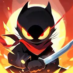Download Ninja Cat - Idle Arena MOD [Unlimited money] + MOD [Menu] APK for Android