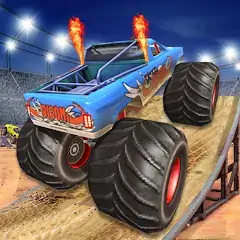 Download Monster Truck : Dirt Stunts MOD [Unlimited money/gems] + MOD [Menu] APK for Android
