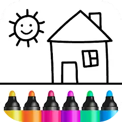 Download Bini Drawing for kids games MOD [Unlimited money/coins] + MOD [Menu] APK for Android