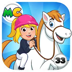 Download My City: Star Horse Stable MOD [Unlimited money/gems] + MOD [Menu] APK for Android