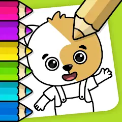 Download Kids coloring & drawing games MOD [Unlimited money] + MOD [Menu] APK for Android
