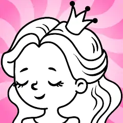 Download Princess coloring pages book MOD [Unlimited money] + MOD [Menu] APK for Android
