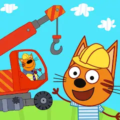 Download Kid-E-Cats Cars, Build a house MOD [Unlimited money/gems] + MOD [Menu] APK for Android