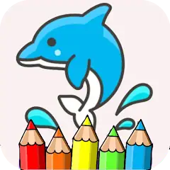 Coloring Pages Dolphin Shark