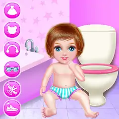 Download Crazy Little Girl Nanny Care MOD [Unlimited money/gems] + MOD [Menu] APK for Android