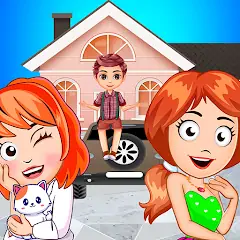 Download My Family Town Playhouse Party MOD [Unlimited money/gems] + MOD [Menu] APK for Android