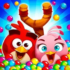 Download Angry Birds POP Bubble Shooter MOD [Unlimited money/gems] + MOD [Menu] APK for Android