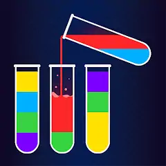 Download Water Sorting: Color Games MOD [Unlimited money/gems] + MOD [Menu] APK for Android