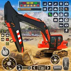 Download Heavy Excavator Simulator game MOD [Unlimited money/gems] + MOD [Menu] APK for Android