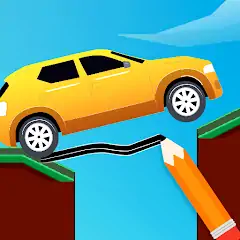 Download Draw Bridge Games: Save Car MOD [Unlimited money] + MOD [Menu] APK for Android