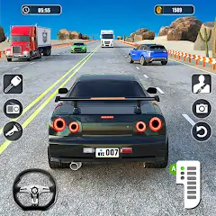 Download Real Highway Car Racing Games MOD [Unlimited money/gems] + MOD [Menu] APK for Android