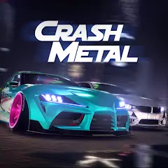Download CrashMetal 3D Car Racing Games MOD [Unlimited money/gems] + MOD [Menu] APK for Android