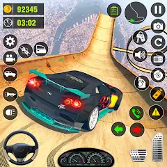 Mega Ramp Stunt Car Games 3D
