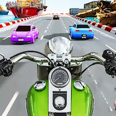 Download Highway Motorbike Drag Racing MOD [Unlimited money/gems] + MOD [Menu] APK for Android