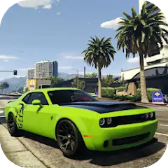 Download Simulator Dodge Demon Parking MOD [Unlimited money] + MOD [Menu] APK for Android