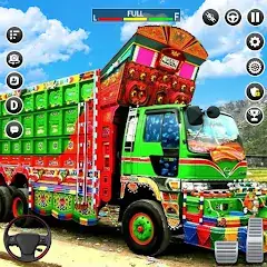 Download Pk Cargo Lorry Driving Sim MOD [Unlimited money/coins] + MOD [Menu] APK for Android