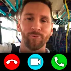 Download Videollamada Leo Messi Español MOD [Unlimited money/gems] + MOD [Menu] APK for Android