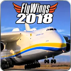 Download Flight Simulator 2018 FlyWings MOD [Unlimited money/gems] + MOD [Menu] APK for Android