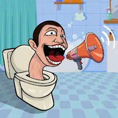 Download Toilet Skibydy: Voice Prank MOD [Unlimited money/gems] + MOD [Menu] APK for Android