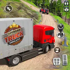 Download Offroad Truck Simulator Game MOD [Unlimited money/gems] + MOD [Menu] APK for Android
