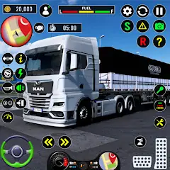 Download City Truck Simulator Games 3D MOD [Unlimited money/gems] + MOD [Menu] APK for Android