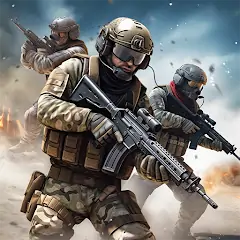 Download BattleStrike Gun Shooting Game MOD [Unlimited money/coins] + MOD [Menu] APK for Android