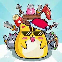 Download CatnRobot Idle TD: Battle Cat MOD [Unlimited money] + MOD [Menu] APK for Android