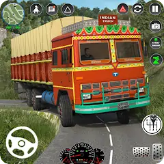 Download Indian Truck Games Simulator MOD [Unlimited money] + MOD [Menu] APK for Android