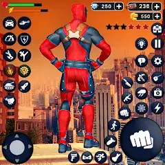 Download Spider Rope Hero Man Game MOD [Unlimited money] + MOD [Menu] APK for Android