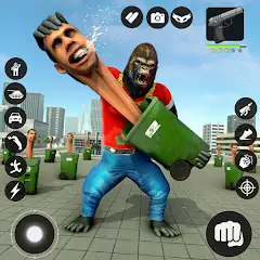 Download Gorilla Hero Gangster Crime MOD [Unlimited money/coins] + MOD [Menu] APK for Android